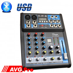 Consola Mixer 4 Canales Usb...