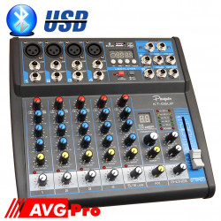 Consola Mixer 6 Canales...